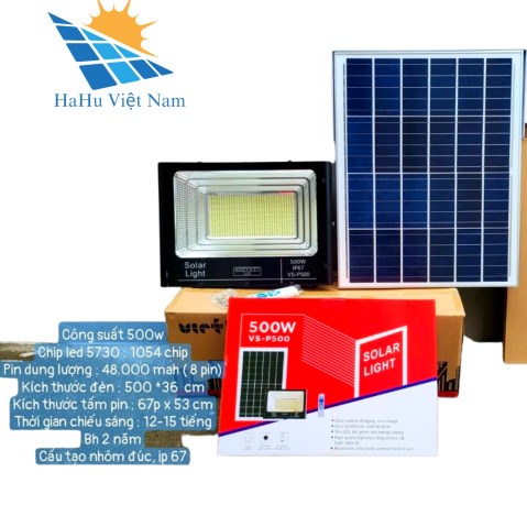 Đèn pha năng lượng mặt trời - Đèn Năng Lượng Mặt Trời HaHu - Công Ty TNHH HaHu Việt Nam